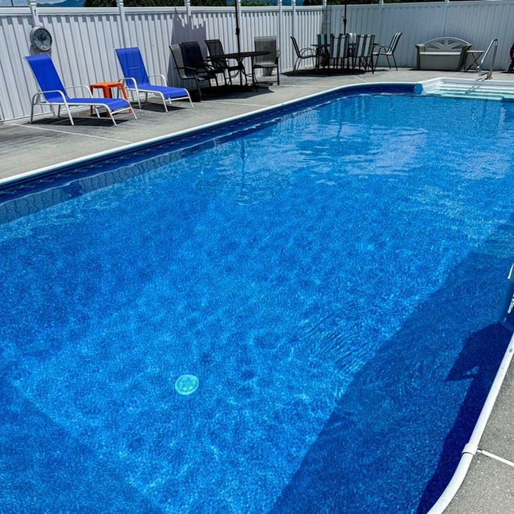 Beckett Flexible Pre Cut PVC Pond liner in stock
